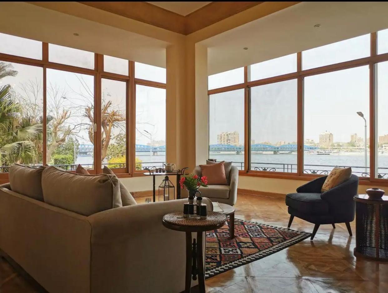 Luxury On The Nile - Zamalek Apartments Kairo Exterior foto
