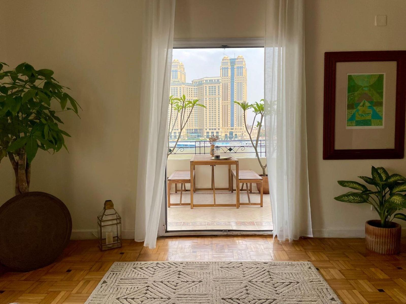 Luxury On The Nile - Zamalek Apartments Kairo Exterior foto